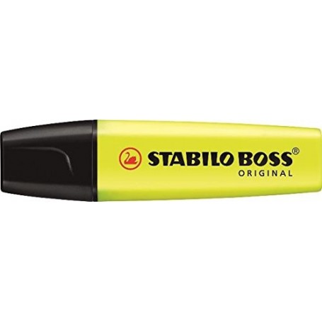 Stabilo 7024 - Evidenziatore Stabilo Boss Giallo Fluo Conf.10 pz