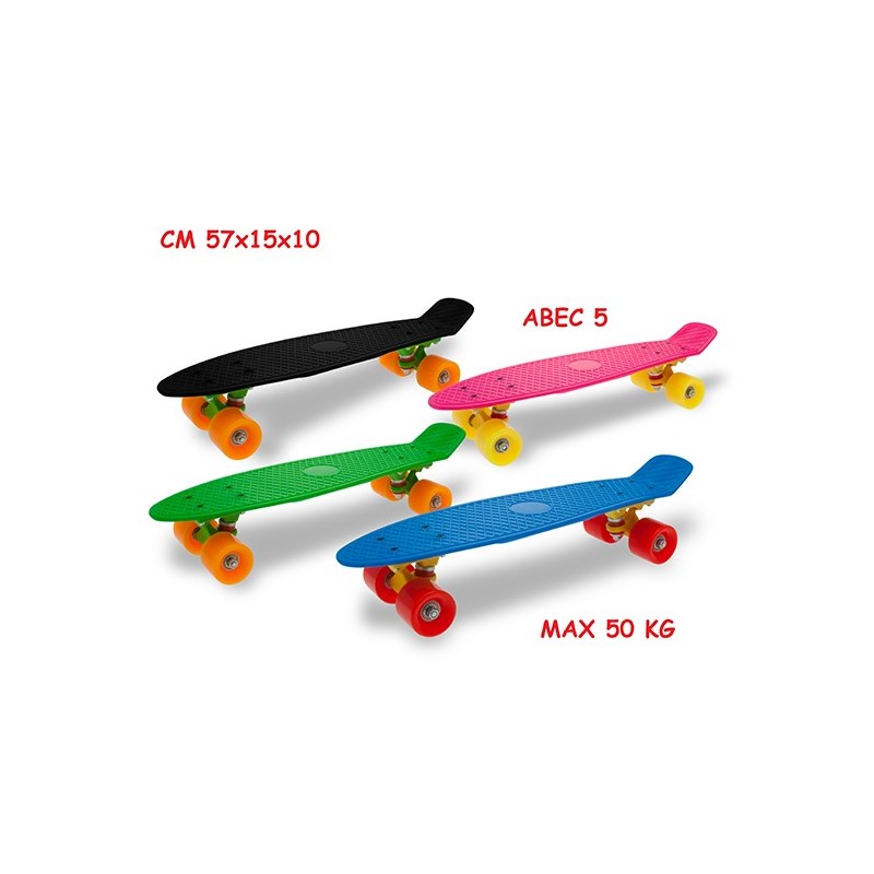 Teorema 51559 - Skateboard Fluo 57 cm
