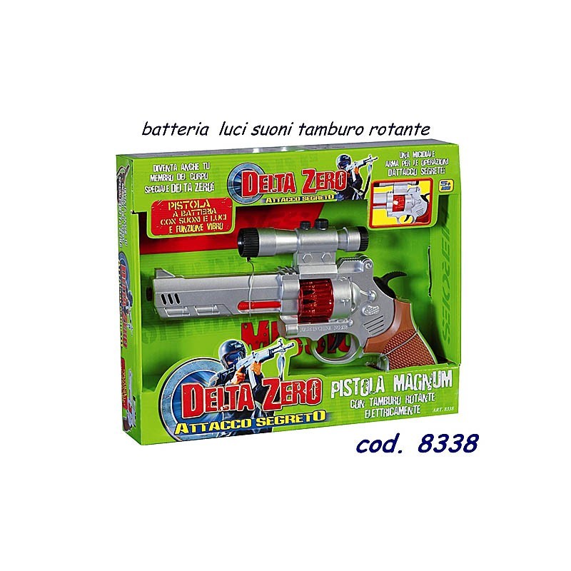 Rstoys 8338 - Pistola Delta Zero a Batteria Luci e Suoni