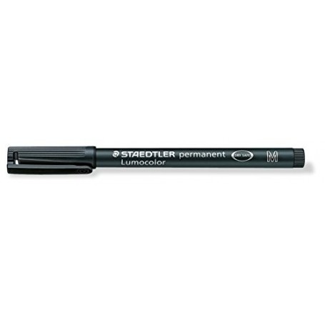 Staedtler 3179 - Lumocolor Permanent Nero M Conf. 10 pz.