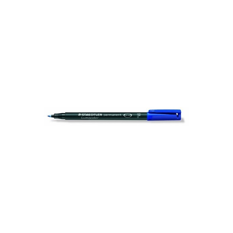 Staedtler 3183 - Lumocolor Permanent Blu F Conf. 10 pz.