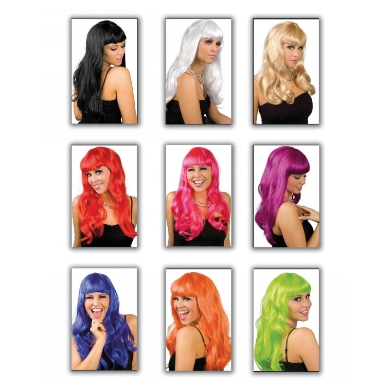 Ciao 21667 - Parrucca Party Chic Colori Assortiti