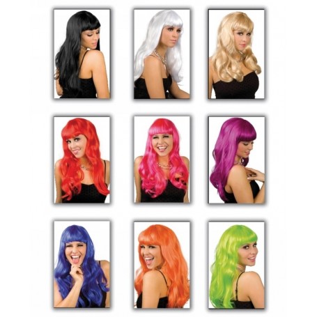 Ciao 21667 - Parrucca Party Chic Colori Assortiti
