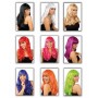 Ciao 21667 - Parrucca Party Chic Colori Assortiti