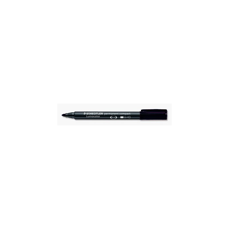 Staedtler S342 - Lumocolor Permanent Compact Nero Conf. 10 pz.