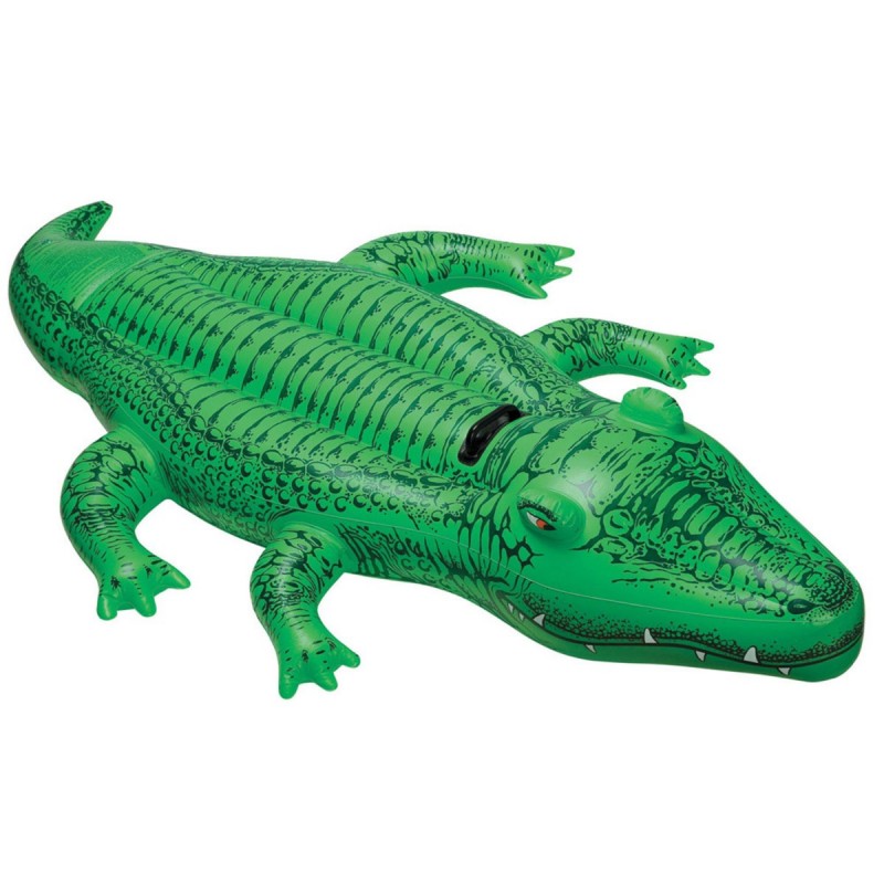Intex 58546 - Coccodrillo Cavalcabile Piccolo 168 x 86 cm
