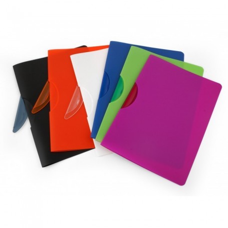 Lebez 80436 - Cartellina A4 con Clip Laterale Fluo