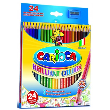 Carioca 40381 - Matite Colorate Conf.24 pz.