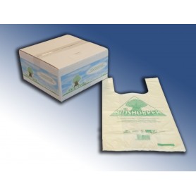 Shopper 2750 - Shopper Biodegradabili Compostabili F.to 27X50 Conf. 500 pz.