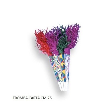 Ciao 20400 - Confezione 36 Trombe Fantasia 35 cm.