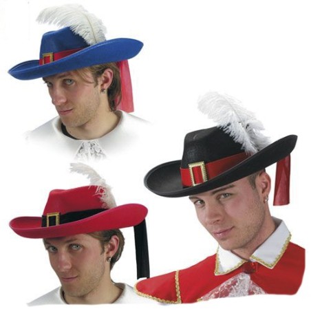 Ciao 20705 - Cappello Moschettiere in Feltro