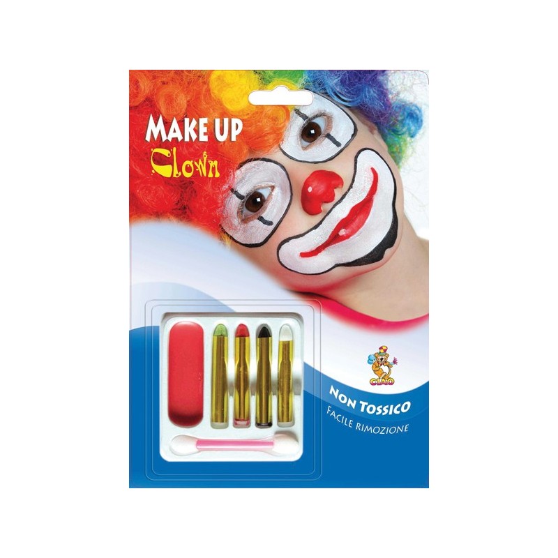 Ciao 59990 - Carnevale - Blister Trucchi Make Up Clown