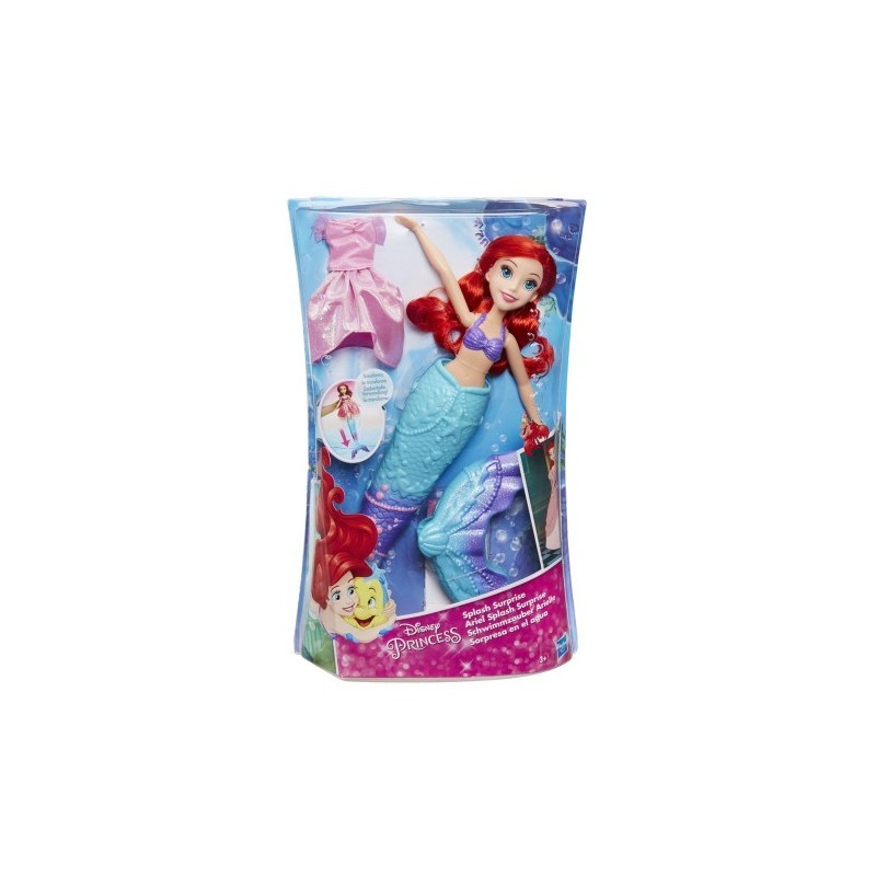 Hasbro B9145 - Disney Princess - Bambola Ariel Magica Sirena