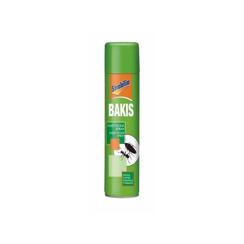 Strabilia 8217 - Bakis Insetticida Spray Scarafaggi e Formiche