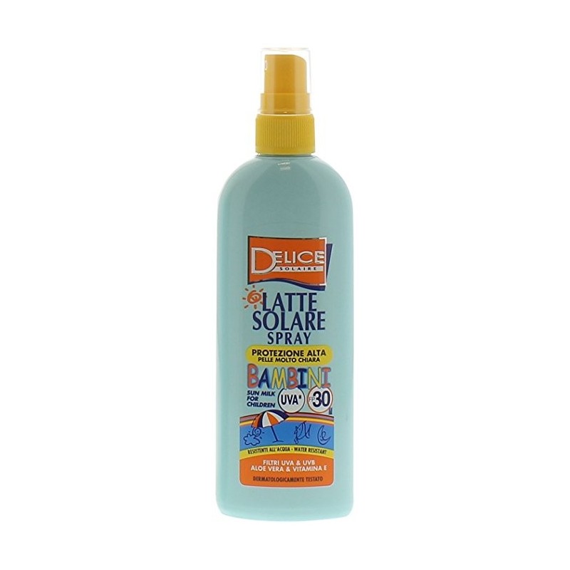 Delice 11110 - Latte Solare Spray UVA Bambini SFP 50+ 150 ml.