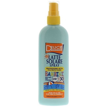 Delice 11110 - Latte Solare Spray UVA Bambini SFP 50+ 150 ml.