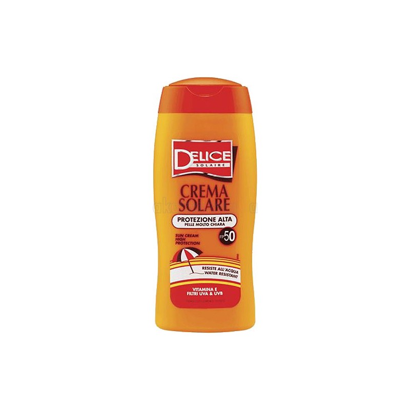 Delice 21540 - Crema Solare Protezione Alta SPF 50 250 ml.