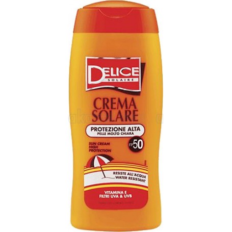 Delice 21540 - Crema Solare Protezione Alta SPF 50 250 ml.