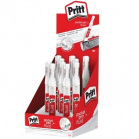 Henkel 43672 - Correttore Penna Pritt Fluid 8 ml Conf 10 pz.