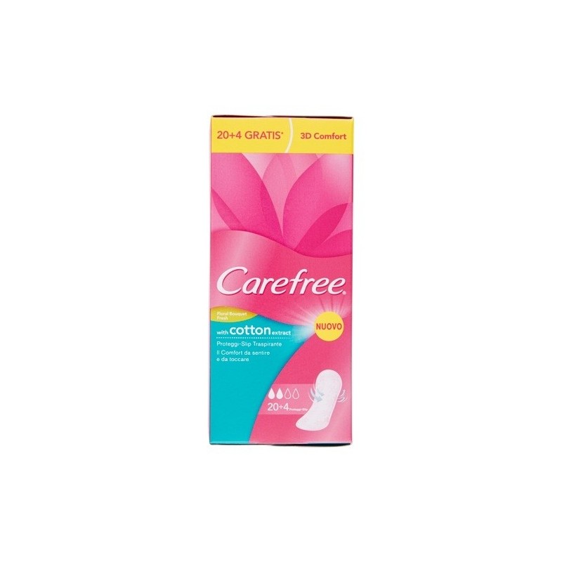 Carefree 888 - Proteggi Slip Traspirante 24 pz