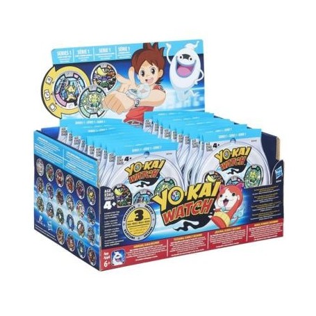 Hasbro B7497 - Display Bustine YoKai Watch Nuova Serie