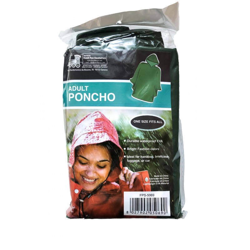 Fratelli Pesce 5069 - Poncho Adulti Taglia Unica