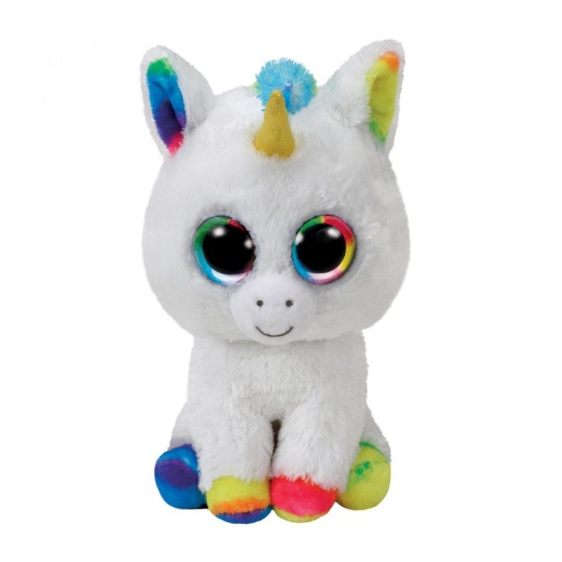 Ty 36852 - Beanie Boos - Unicorno Bianco Pixy 15 cm.