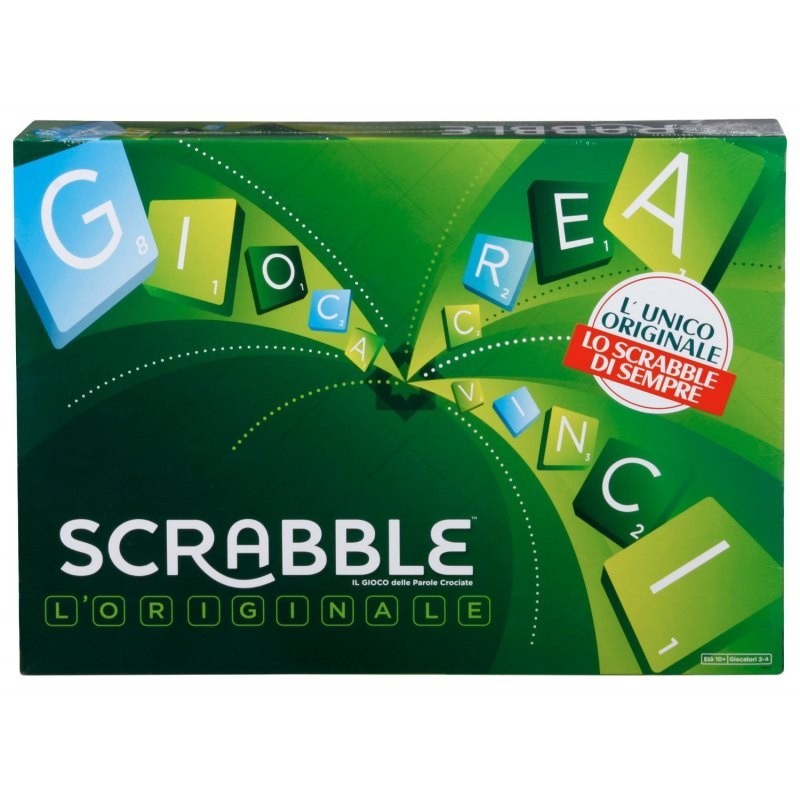 Mattel Y9596 - Scrabble - Scrabble Classic