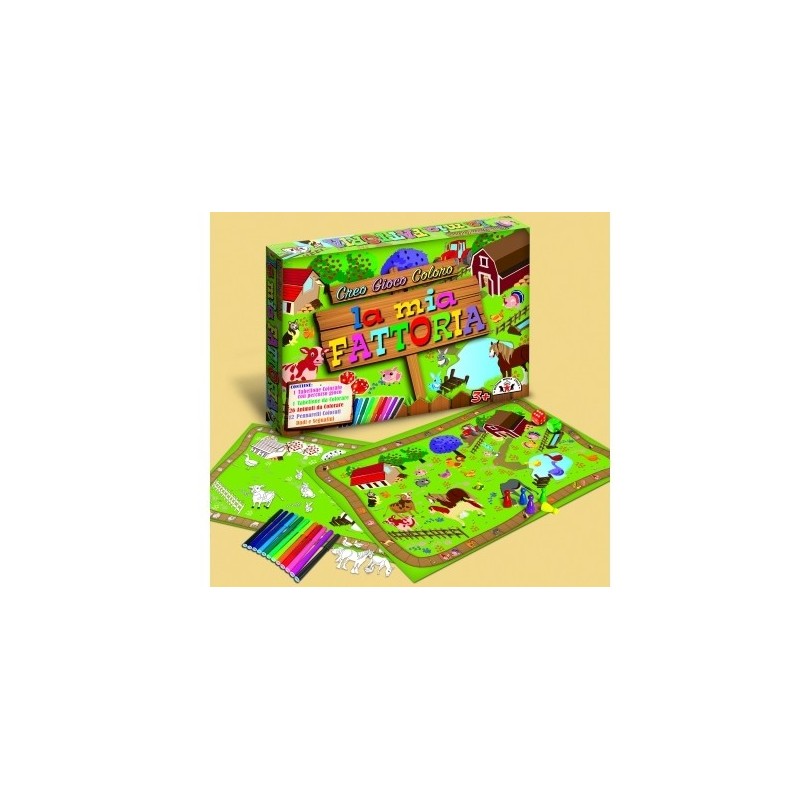 Edizione Marca Stella 104 - Creo Gioco Coloro La Mia Fattoria