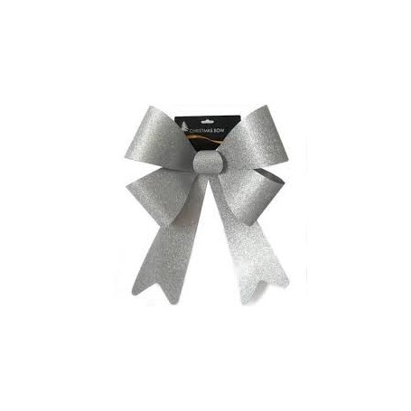 Tabor FD724 - Fiocco Glitterato Argento 20 cm