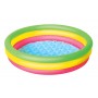 Bestway 51104 - Piscina Fondo Gonfiabile 3 Anelli D. 102cm