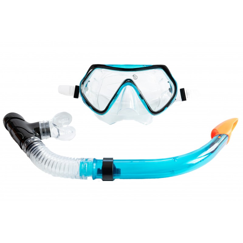 Fratelli Pesce 5099 - Set Maschera e Boccaglio Vetro Temperato Adulto 14+