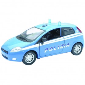 Newray 71113 - Fiat Grande Punto Polizia Di Stato Scala 1:24