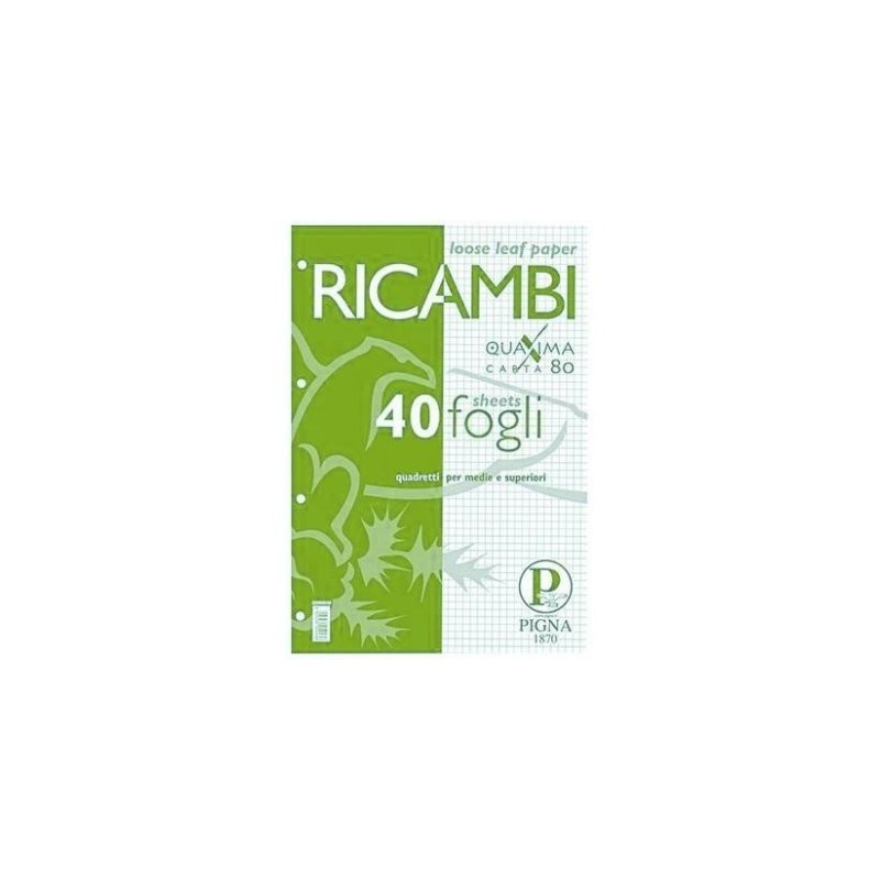 Cis 23 - Ricambi Anelli F.to A4 21x29