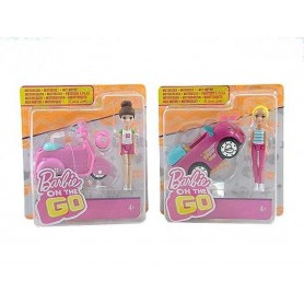 Mattel FHV76 - Barbie - Barbie Parti e Vai con Veicolo