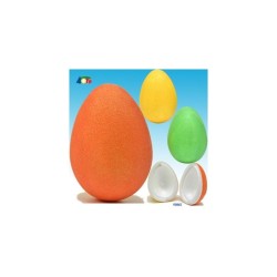 Ginmar 90862 - Pasqua - Uovo Contenitore Colorato Brillantinato Ass.