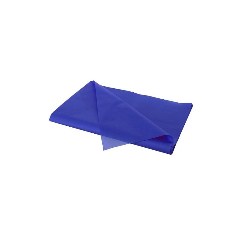 Rossi 56 - Carta Velina 50x76 Blu Cf.24 Fogli