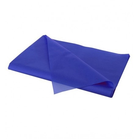 Rossi 56 - Carta Velina 50x76 Blu Cf.24 Fogli
