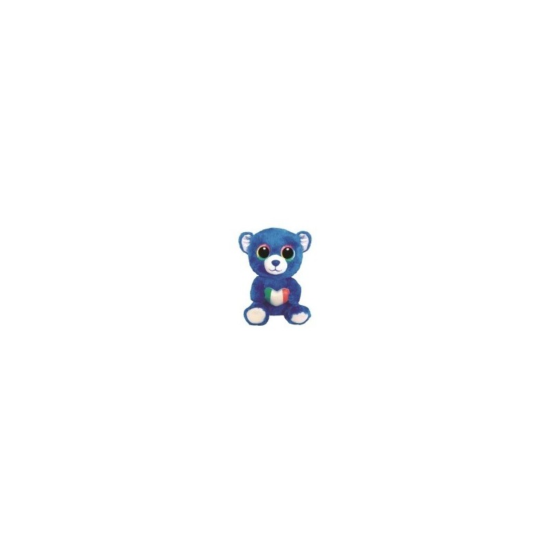 Ty 36099 - Beanie Boos - Orsetto Romeo Italia 15 cm.