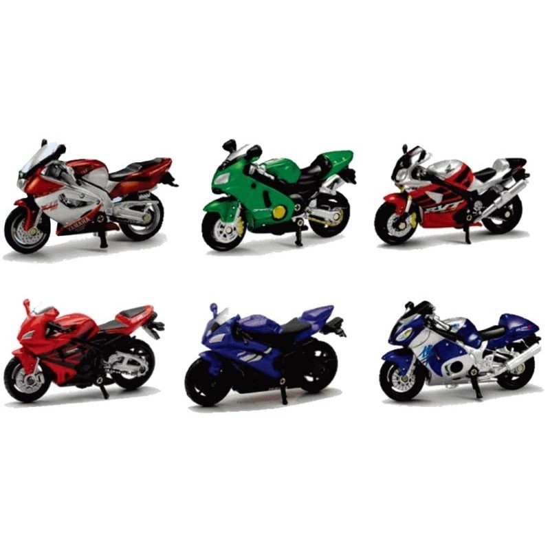 New Ray 6853 - Moto Stradali Scala 1:32 Ass.