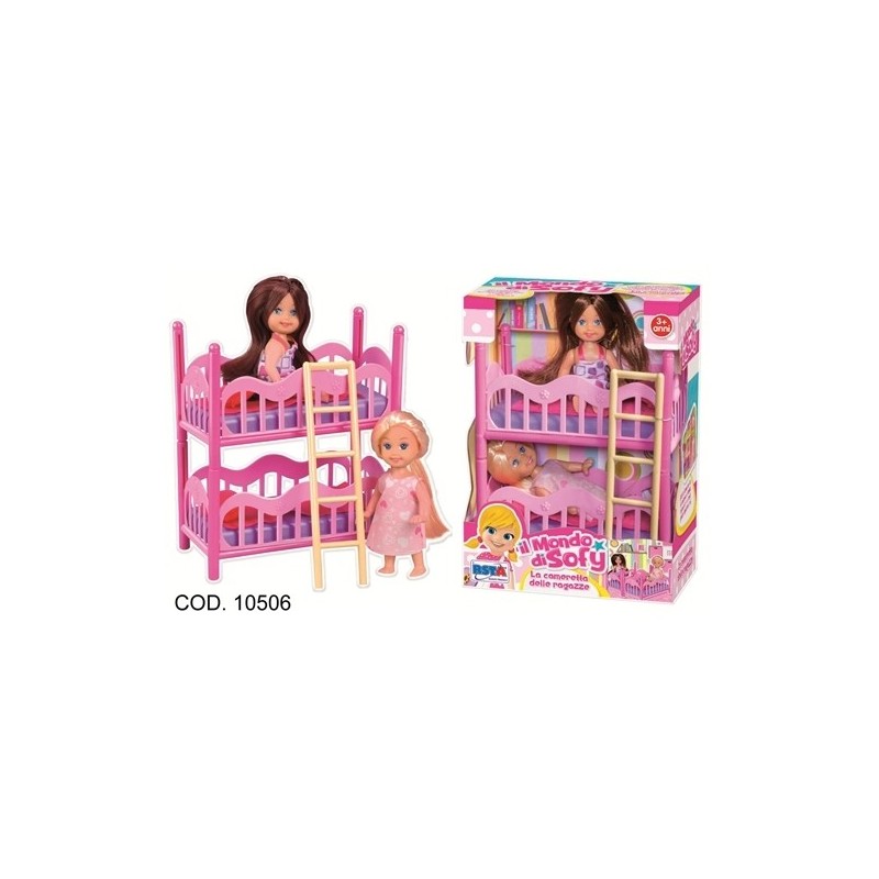 Rstoys 10506 - Il Mondo di Sofy - Sofy Letto a Castello