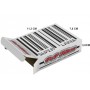 Pop Filters 8041 - Box 150 Astucci Super Large Vuoti per Distributore 11,3 x 7,8 x 3 cm