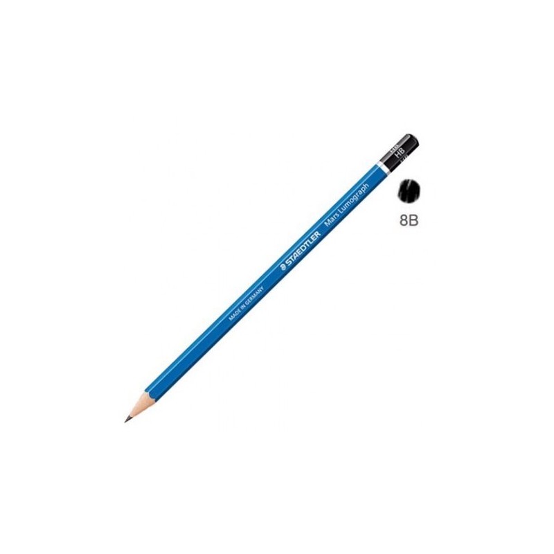 Staedtler 473 - Matite Mars Lumograph 8B Cf.12 pz.