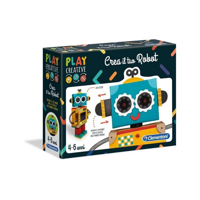 Clementoni 15262 - Play Creative - Crea Il Tuo Robot