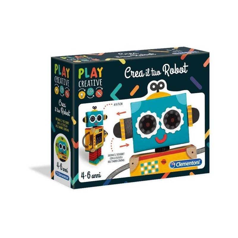 Clementoni 15262 - Play Creative - Crea Il Tuo Robot