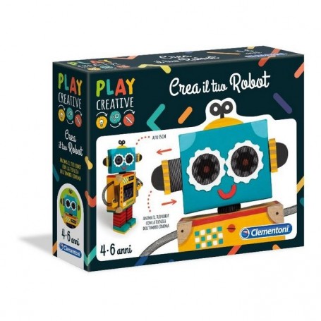 Clementoni 15262 - Play Creative - Crea Il Tuo Robot