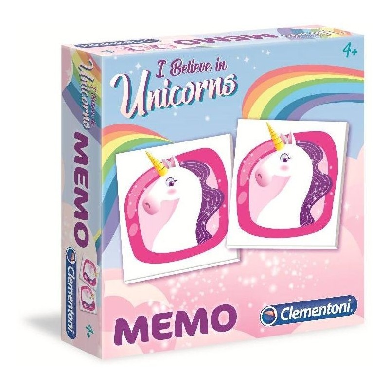 Clementoni 18031 - Memory - Unicorno