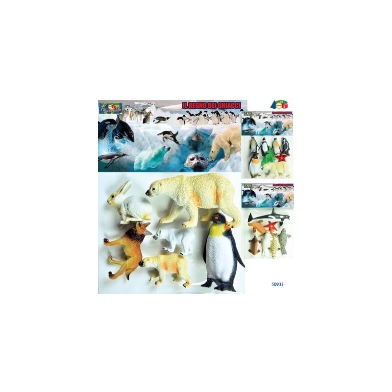 Ginamr 50933 - Busta Animali Polari Il Regno dei Ghiacci