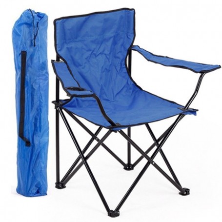 Fratelli Pesce 5118 - Sedia Pieghevole da Campeggio 50x50x41/80 cm.