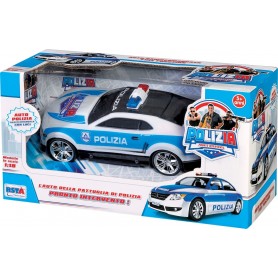 Rstoys 10651 - Auto Polizia Luci e Suoni R/C